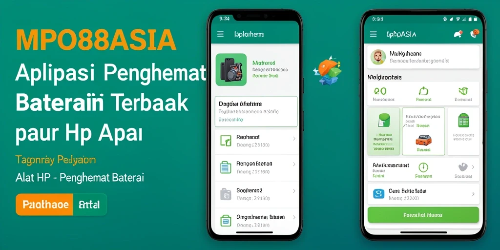 Tampilan antarmuka MPO88ASIA yang intuitif untuk penghemat baterai.