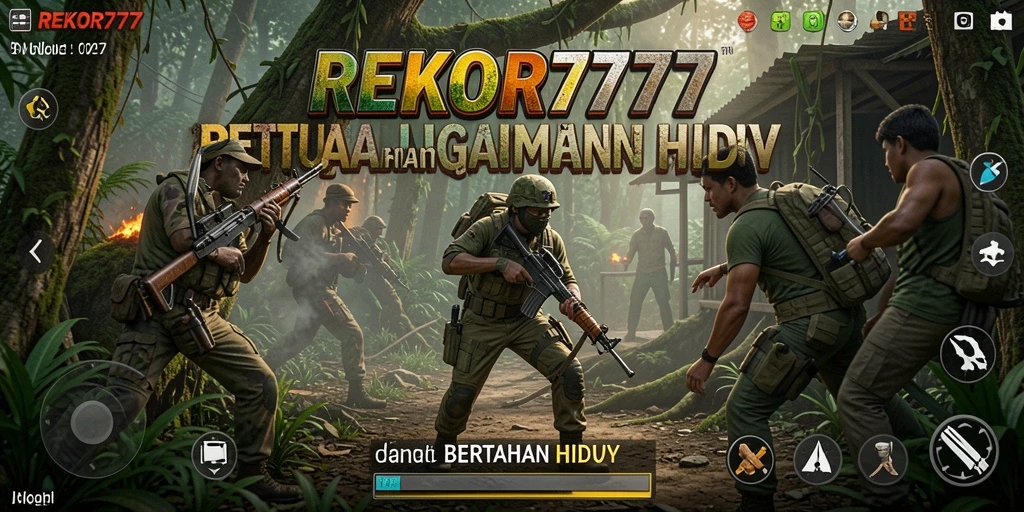 Tampilan antarmuka yang mendebarkan dan intuitif dalam game Bertahan Hidup.