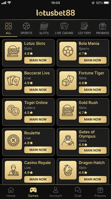 Aplikasi Populer & Kanal Uji | Lotusbet88 Hub Unduhan Terpercaya